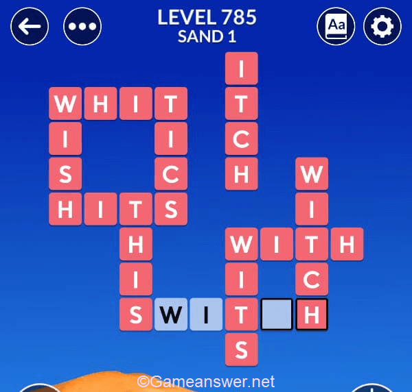 Wordscapes Level 785