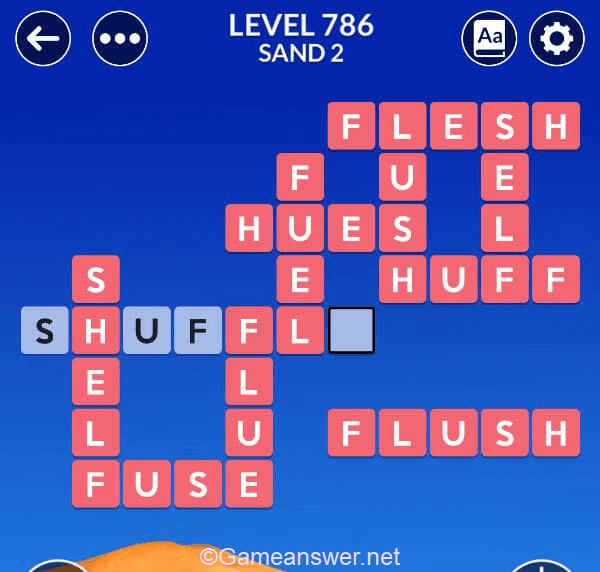 Wordscapes Level 786