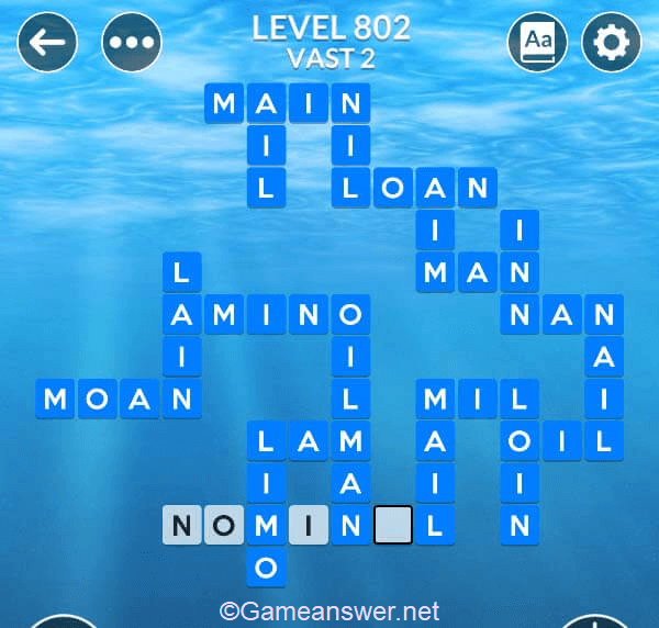 Wordscapes Level 802