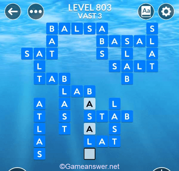 Wordscapes Level 803