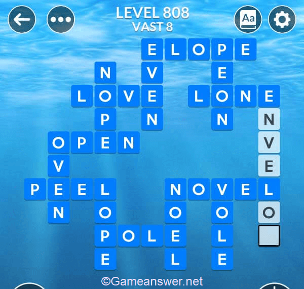 Wordscapes Level 808