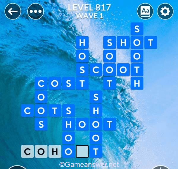 Wordscapes Level 817