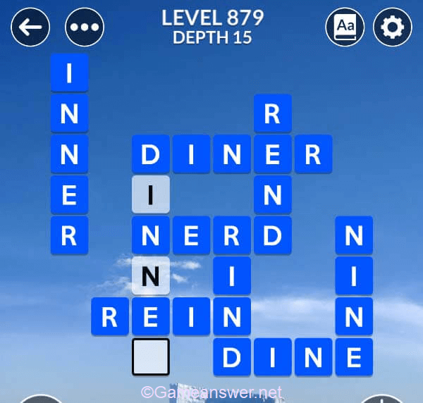 Wordscapes Level 879