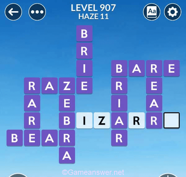 Wordscapes Level 907