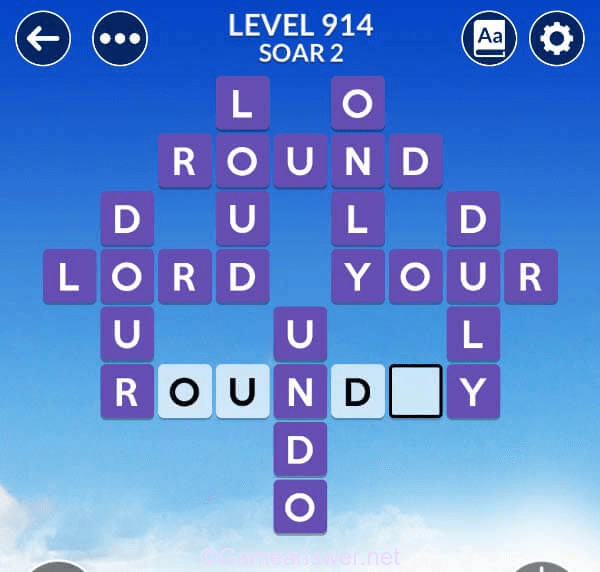 Wordscapes Level 914