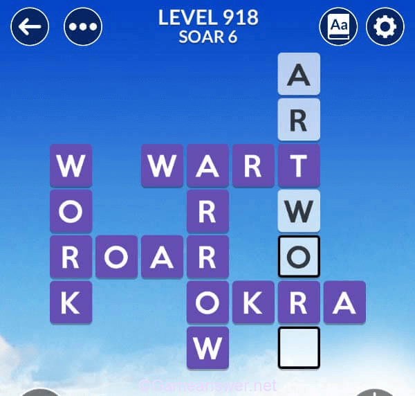 Wordscapes Level 918