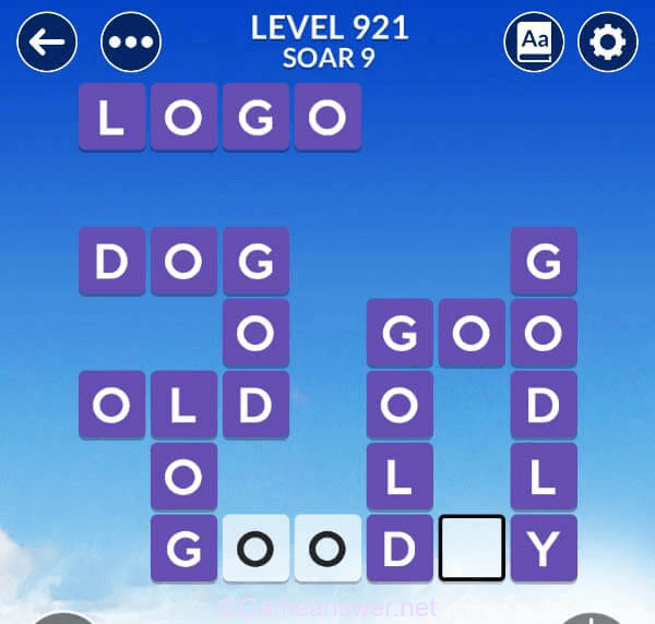 Wordscapes Level 921