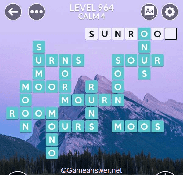 Wordscapes Level 964