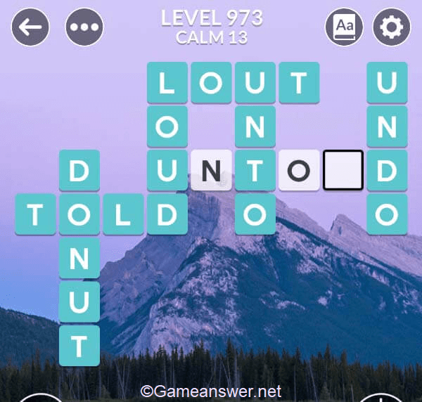 Wordscapes Level 973