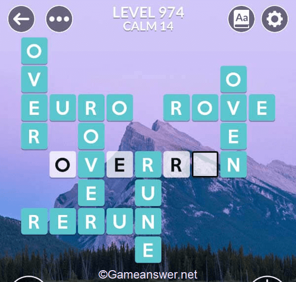 Wordscapes Level 974