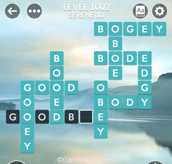 Wordscapes Level 1002