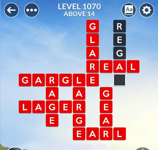 Wordscapes Level 1070