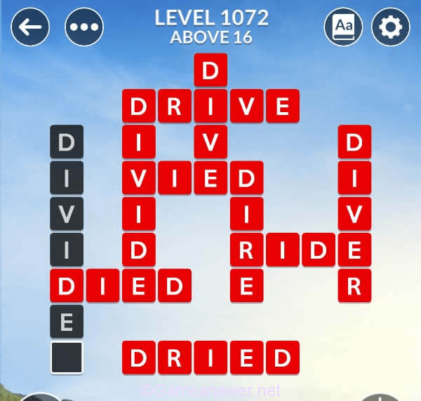 Wordscapes Level 1072