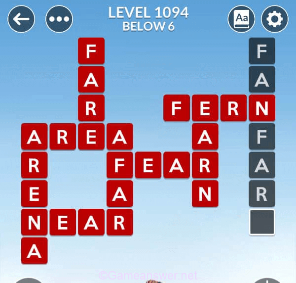 Wordscapes Level 1094