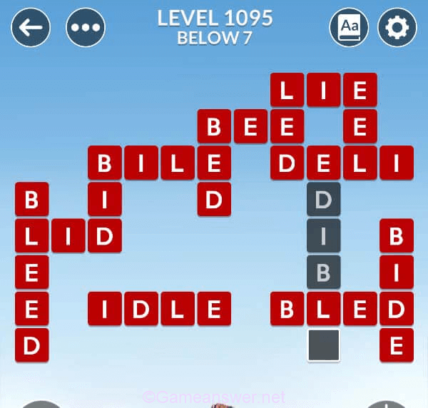 Wordscapes Level 1095