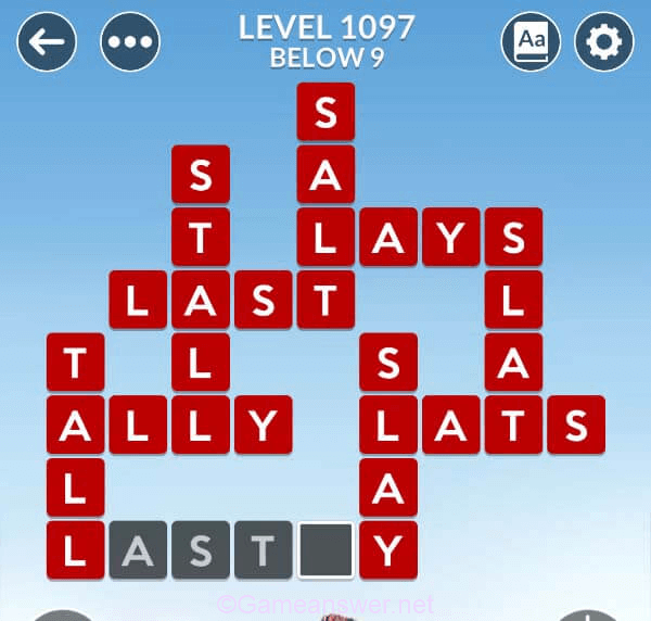 Wordscapes Level 1097