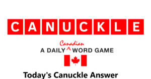Canuckle Daily Answers
